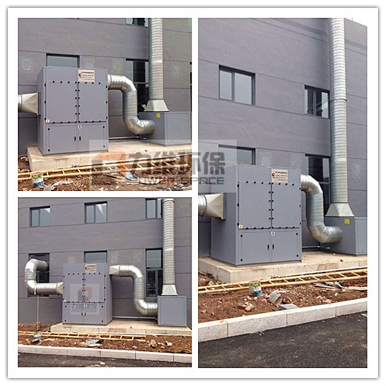 亚通达项目焊接烟尘净化器主机